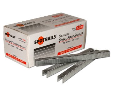 Spotnails 87006 3/8" Staples Carton of 20 Boxes