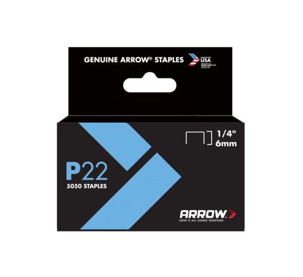 Arrow Fastener 224 1/4 P22 Staples