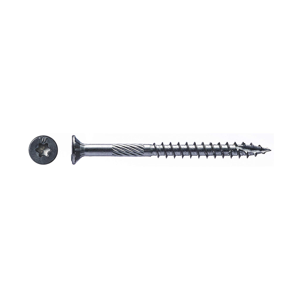 Big Timber STX104#10 by 4-inch T-25-drive bit 305 Stainless Steel Flat Head Screws,(1000 per Box)
