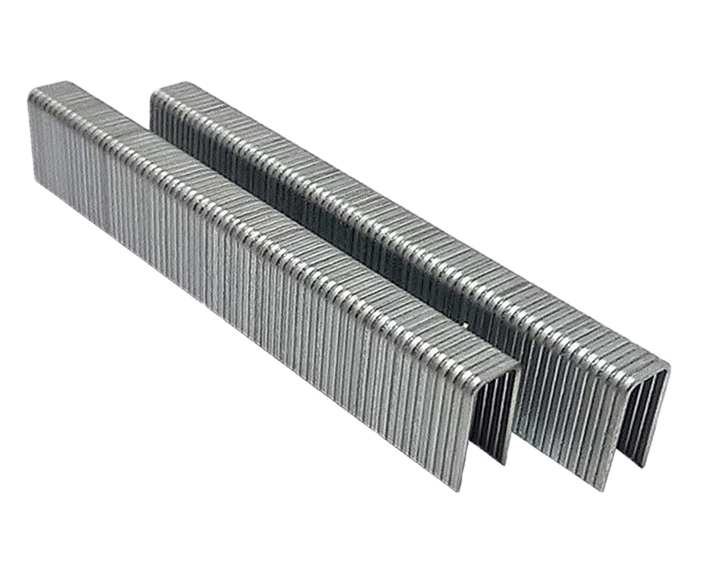 10,000 Pcs 2" Long x 7/16" Galvanized Steel Wire"N" Staples, 16-Gauge Medium Crown Staples
