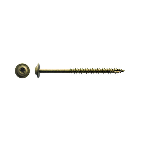 Big Timber CAB103#10 by 3-inch T-25-drive bit Low Profile Bronze Screws-Exterior,(1500 per Box)