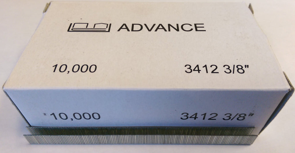 Advance OEM 3412C 3/8" Staples For Duo-Fast 3400 Series Staplers