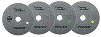 Americo Manufacturing 435920 1 Red, 1 White, 1 Yellow, 1 Green Twister Starter Pack Plus Floor Pads (4 Pack), 20" - StaplermaniaStore