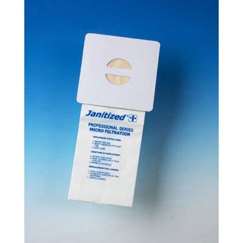 Janitized Vacuum Filters, Nobles Portapac Strap-A-Vac, Tennant Back Pack Vacuums, 10/CS - 10 filters per case.