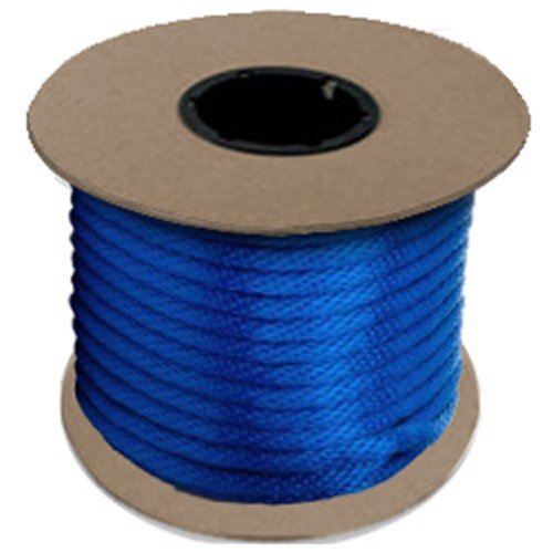 Halter - Lead Rope - Blue - Braided - MFPP 5/8" x 200', 2300 lbs Tensile (1 Spool) - CWC-115410 - StaplermaniaStore