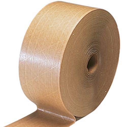 Water Activated Kraft Tape, 3" x 600' (Pack of 10 rolls) - StaplermaniaStore