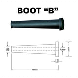 Superior Electric EC163-BB 16 Gauge 3 Wire 9 ft. Replacement Power Tool Cord with Strain Relief & Cord Protector (Boot B) - StaplermaniaStore