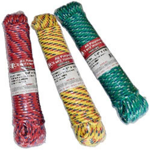 Braided MFP Utility Cord - 1/2" x 100 ft. (Pack of 6 hanks) - StaplermaniaStore