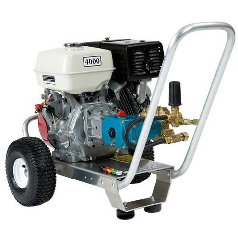 Pressure Pro E4040HC Heavy Duty Professional 4,000 PSI 4.0 GPM Honda Gas Powered Pressure Washer With CAT Pump - StaplermaniaStore