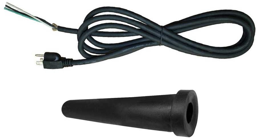 Superior Electric EC163-BB 16 Gauge 3 Wire 9 ft. Replacement Power Tool Cord with Strain Relief & Cord Protector (Boot B) - StaplermaniaStore