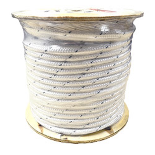 Double Braid Polyester Rope - 1/2" x 600 ft, White - StaplermaniaStore