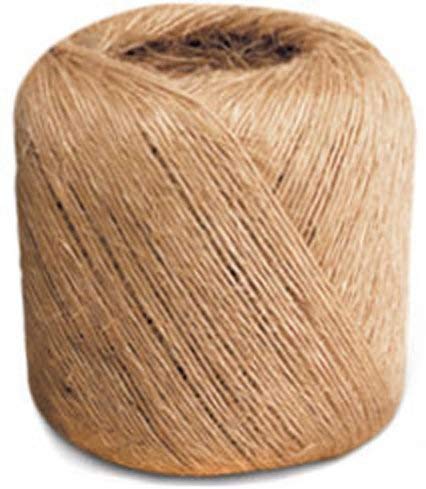 Sisal Binder Twine - 1 Ply, Natural, 5# tube (Pack of 10 tubes) - StaplermaniaStore