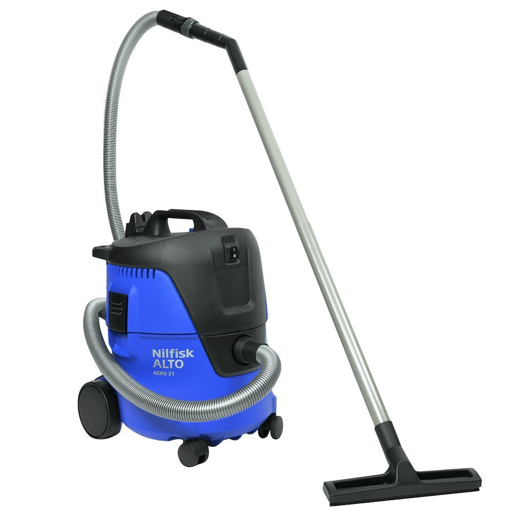 Nilfisk ALTO Aero 21 HEPA - Contractor-Grade Wet/Dry HEPA Vacuum - StaplermaniaStore