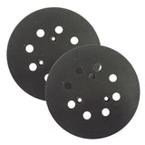 Superior Electric RSP 26-K 5 Inch Sander Pad Hook and Loop For Dewalt, Porter Cable,Black and Decker (2/Pack) - StaplermaniaStore