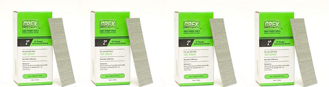 GREX GBN18-50 18 Gauge 2-Inch Length Galvanized Brad Nails (5,000 per box)