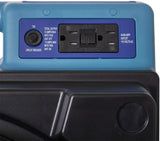 XPOWER X-4700A HEPA Air Scrubber Purification System with Built-In Power Outlets - Blue