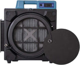 XPOWER X-4700A HEPA Air Scrubber Purification System with Built-In Power Outlets - Blue