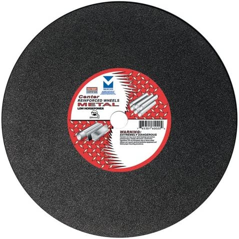 Mercer Abrasives Low Horsepower Chop Saw Wheels