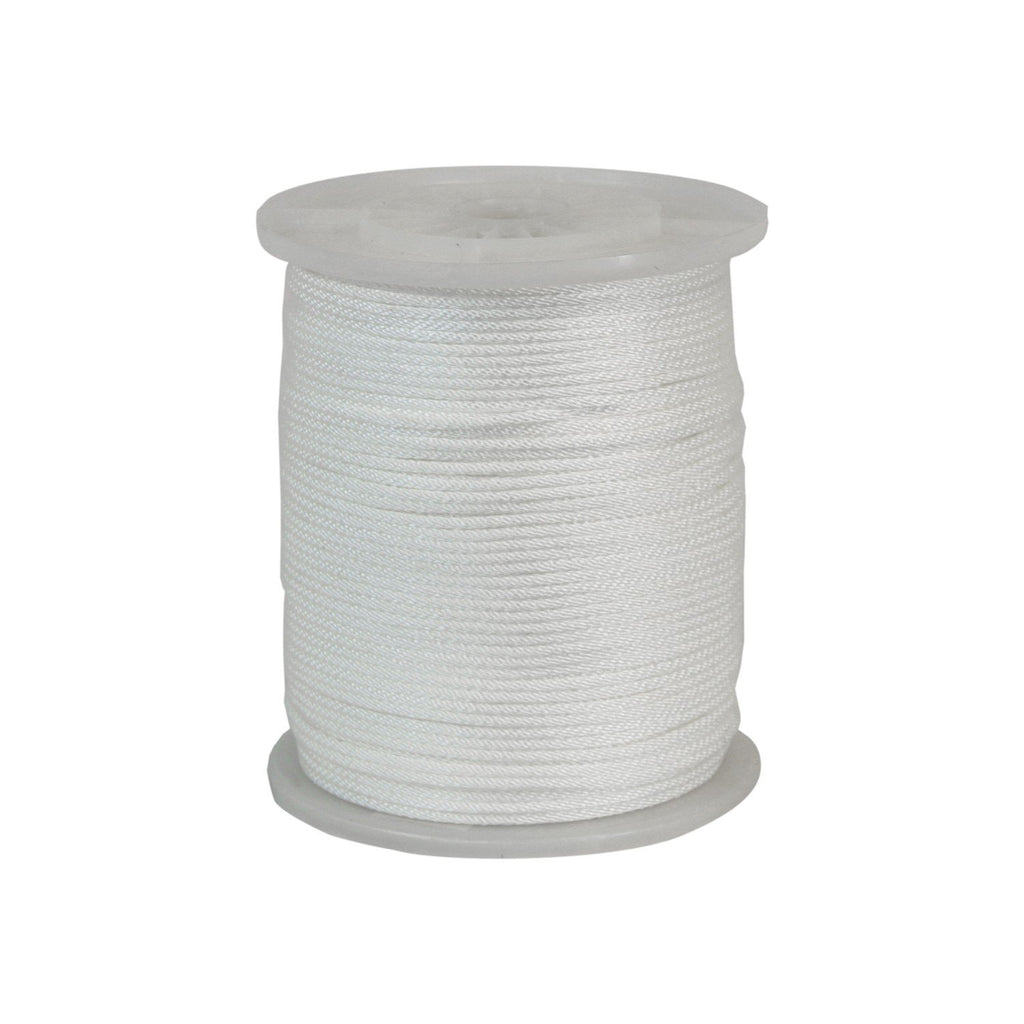 105050 1000-Feet Solid Braid Nylon Cord Rope, 3/16 Inch - StaplermaniaStore