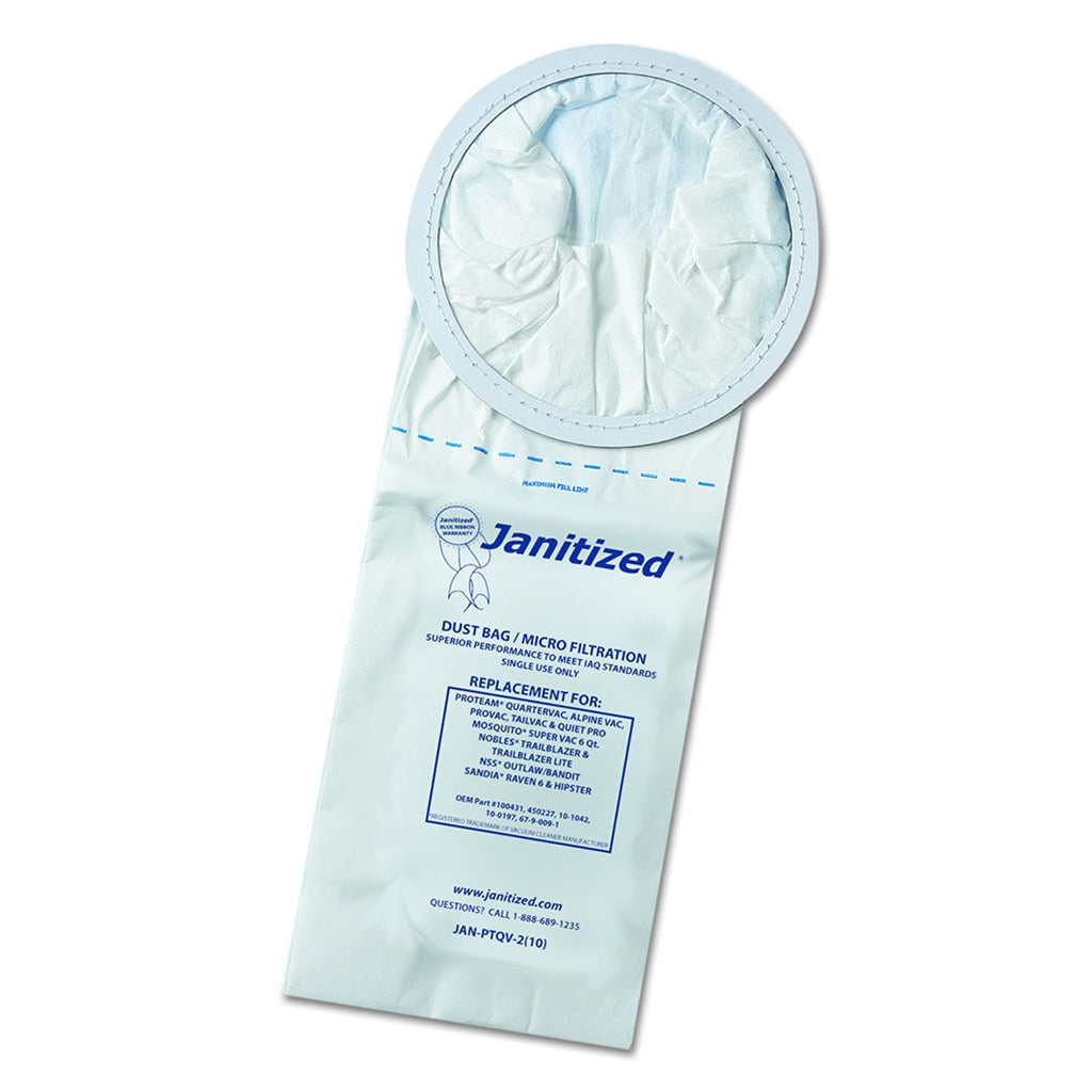 Janitized Paper Premium Replacement Commercial Vacuum Bag - StaplermaniaStore