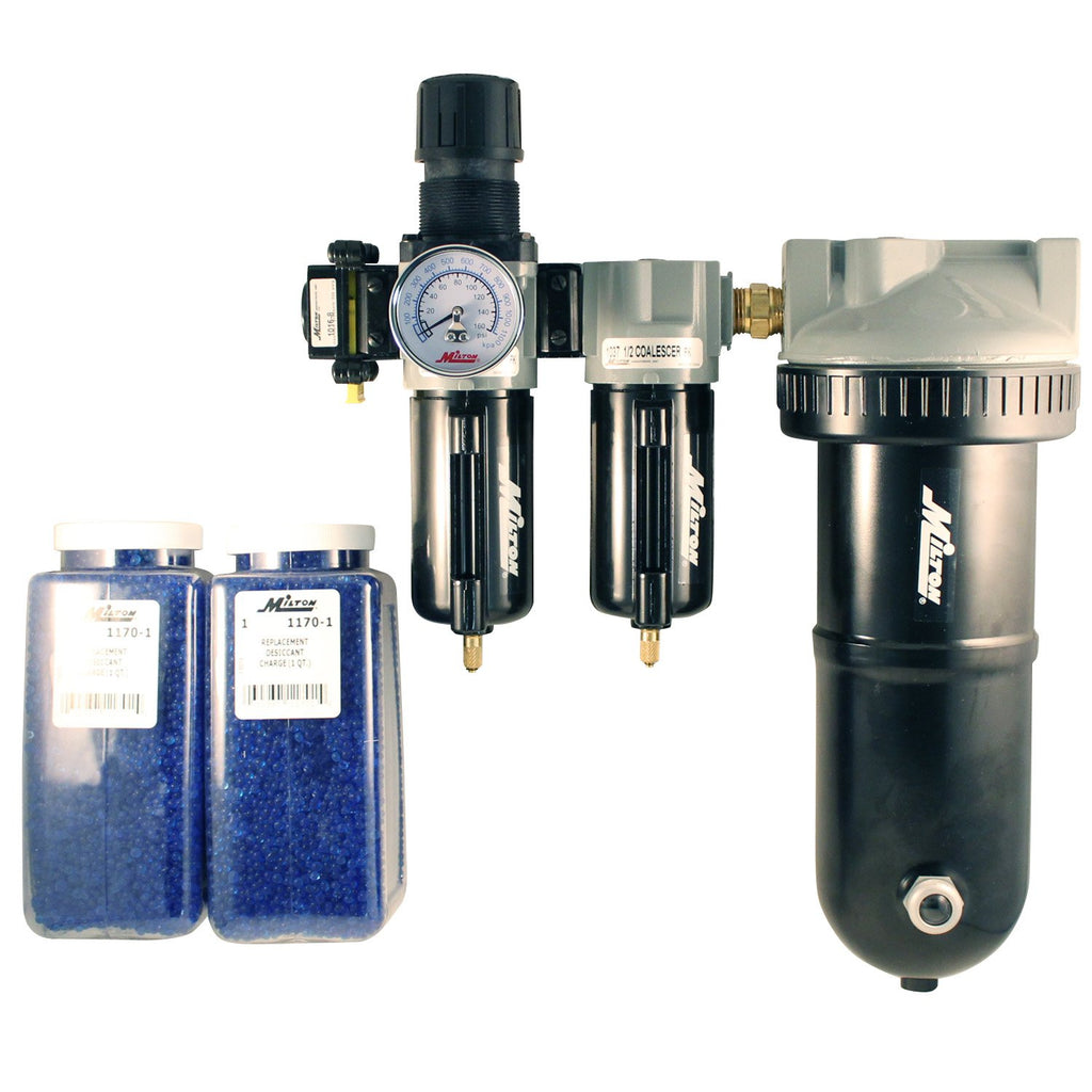 Milton 1072-2 1/2" Jumbo Desiccant Dryer System - StaplermaniaStore