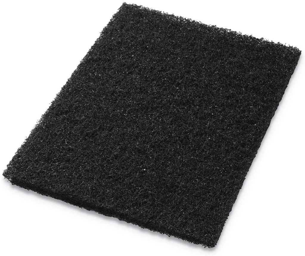 Americo Stripping Pads, 12" x 18", Black, 5/Carton (1 Carton)