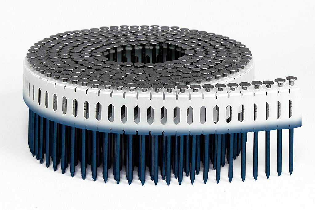 Fasco PC21292GE1M 2-1/2"x00.092"" 0-Deg Smooth Shank Coil Nails 1000/Box - StaplermaniaStore