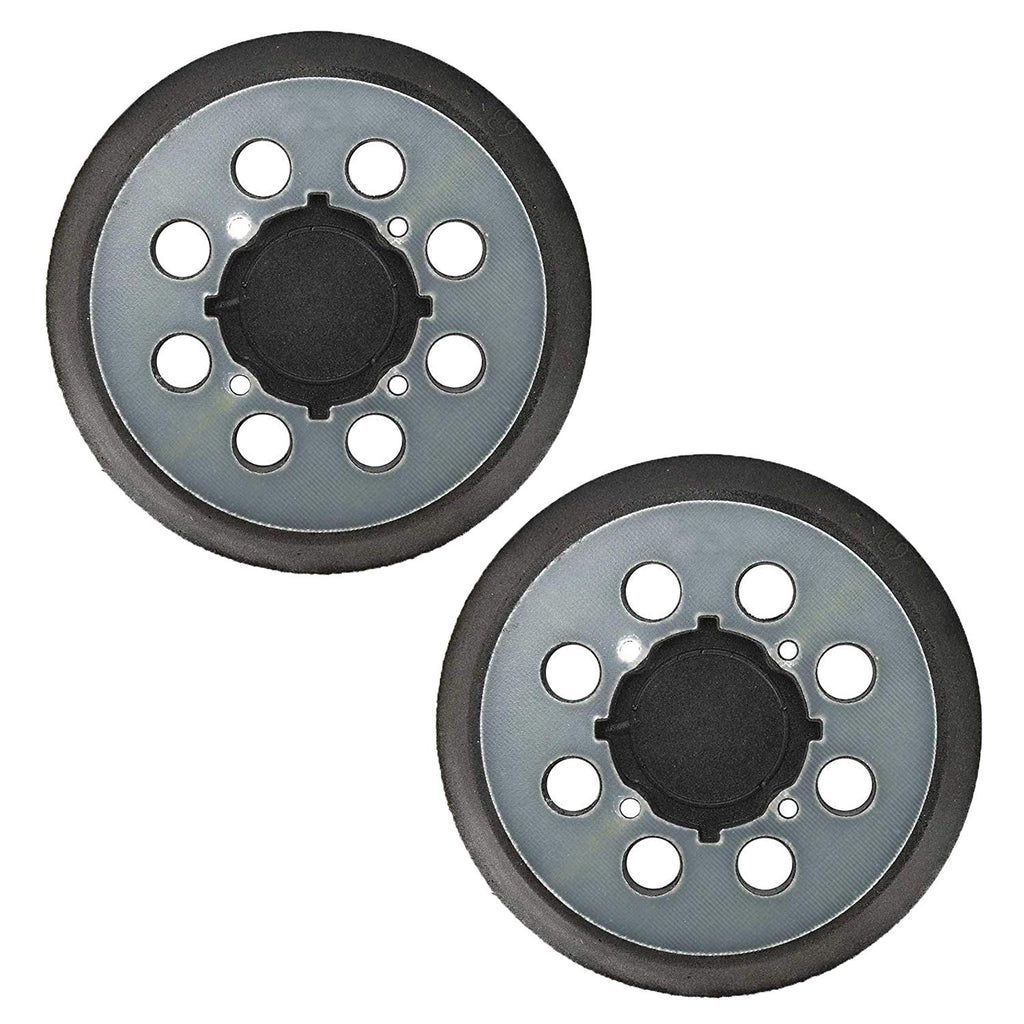 Superior Parts RSP54 5" Dia 8 Vacuum Holes Hook & Loop Sanding Pad for Dewalt N329079 (Pair) - StaplermaniaStore