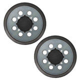 Superior Parts RSP54 5" Dia 8 Vacuum Holes Hook & Loop Sanding Pad for Dewalt N329079 (Pair) - StaplermaniaStore