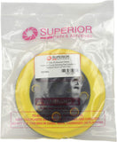 Superior Parts RSP45 5" Dia 8 Vacuum Holes Hook & Loop Sanding Pad for Bosch 2610917408, RSP45 DD (Pair)