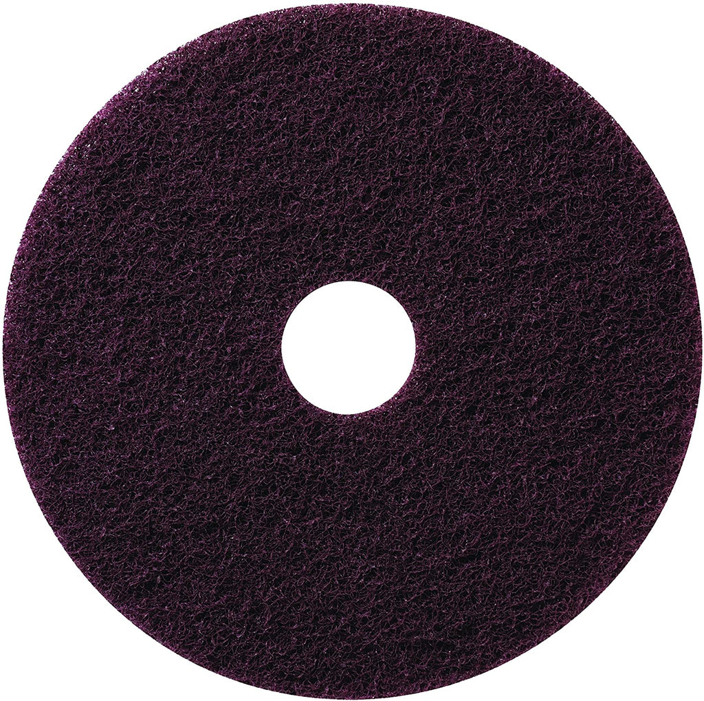 Americo Manufacturing 430517 Dominator Extra Aggressive Duty Floor Stripping Pads (5 Pack), 17" - StaplermaniaStore