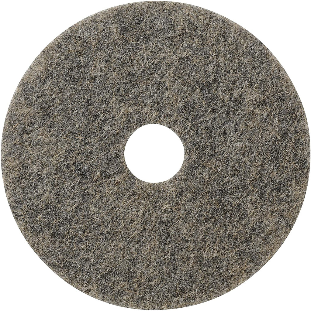 Americo Manufacturing 402818 Porko Extreme Ultra High Speed Natural Fiber Burnishing Floor Pad (5 Pack), 18" - StaplermaniaStore