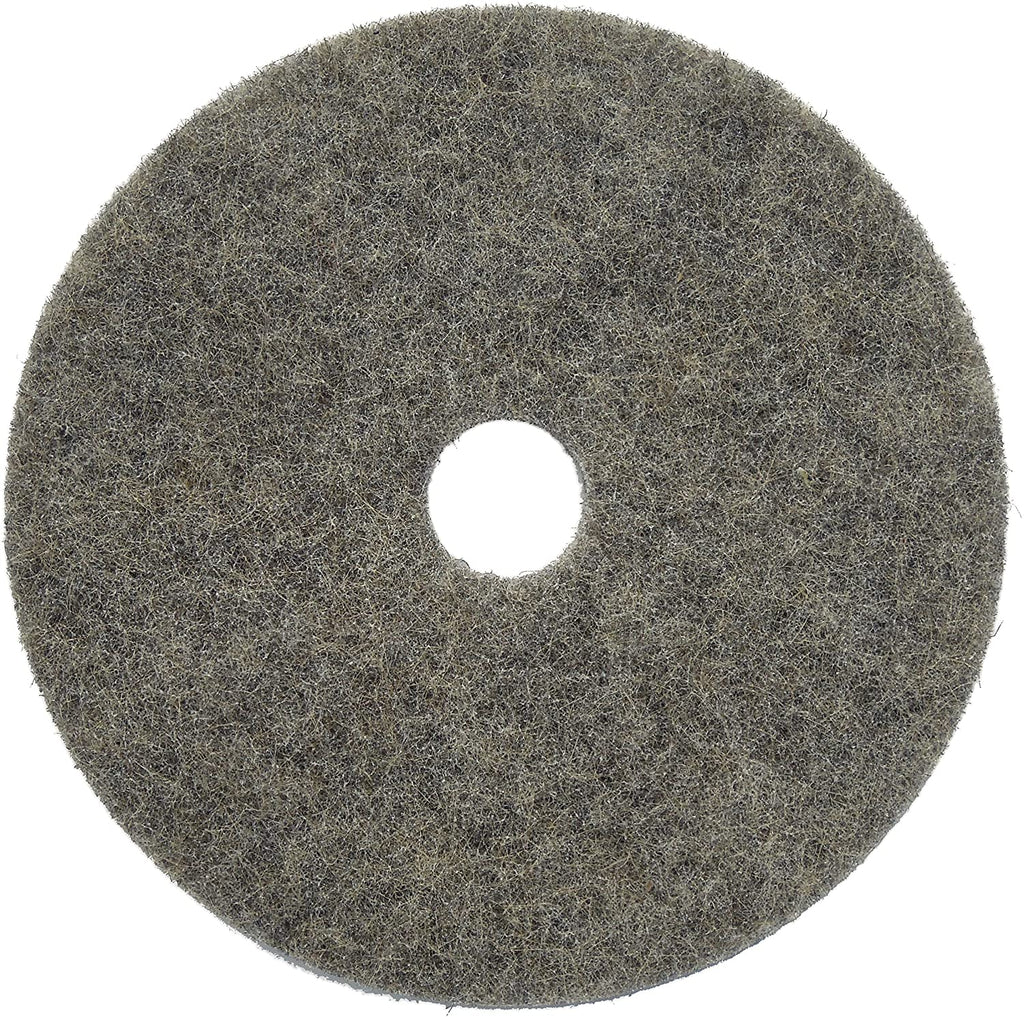 Americo Manufacturing 405322 Buckaroo Natural Hair Burnishing Floor Pad (5 Pack), 22" - StaplermaniaStore