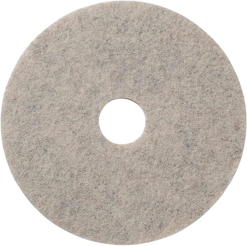 Americo Manufacturing 402024 Combo Ultra High Speed Natural Fiber Burnishing Floor Pad (5 Pack), 24" - StaplermaniaStore