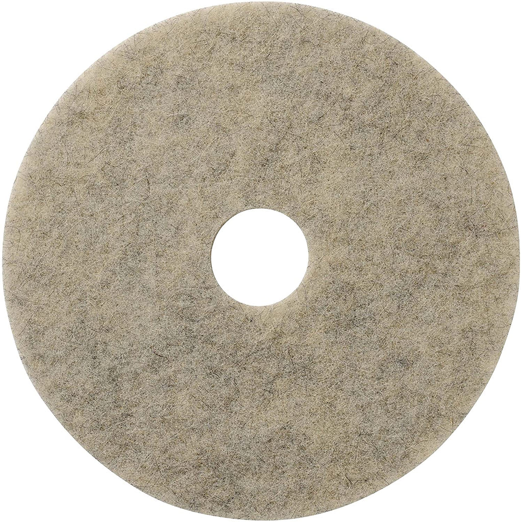 Americo Manufacturing 401856 Porko Plus Ultra High Speed Natural Fiber Burnishing Floor Pad (5 Pack), 27" - StaplermaniaStore