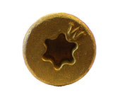 (1,800 Count) Big Timber BTX9318 9 x 3-1/8" Bronze Star Flat Head Screws