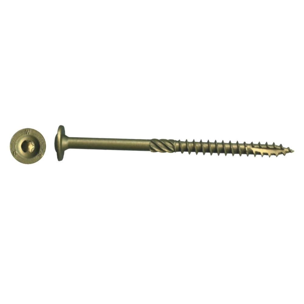 (2,000 Count) Big Timber CTX141 14 x 1" Bronze Lag Screw