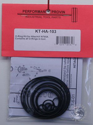 Hitachi NT65A O-Ring Kit - KTHA103
