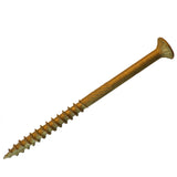 (1,000 Count) Big Timber BTX10312 10 x 3-1/2" Bronze Star Flat Head Screws