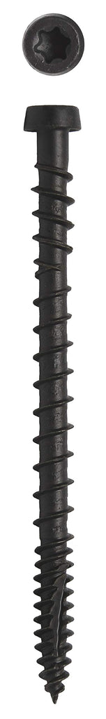 Big Timber CD10134BCG #10 x 1-3/4 in. Gray Birch Star Drive Trim Head Composite Fascia Deck Screw 2250 Pack