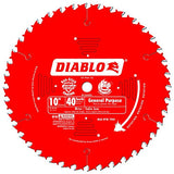Freud D1040X Diablo 10-In 40-Tooth ATB General Purpose Saw Blade with 5/8-Inch Arbor and PermaShield Coating 2 PACK