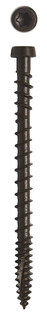 Big Timber CD10134MCA #10 x 1-3/4 in. Mocha Star Drive Trim Head Composite Fascia Deck Screw 2250 Pack