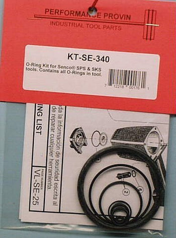 Senco SPS SKS-L, SKS-M, SKS-N Staple Gun O-Ring Kit - KTSE340