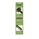 (2,000 Count) Big Timber CTX141 14 x 1" Bronze Lag Screw