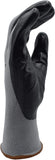 Cordova Cor-Touch II 13-Gauge Gloves, Gray Polyester Shell, Black Flat Nitrile Palm Coating, 12-Pack