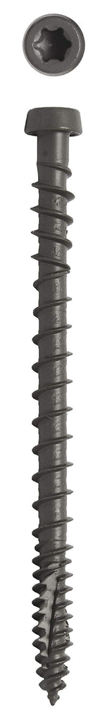 Big Timber CD10134CCG #10 x 1-3/4 in. Cape Cod Gray Star Drive Trim Head Composite Fascia Deck Screw 2250 Pack