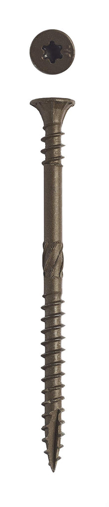 Big Timber SWD10318#10 x 3-1/8 in. Brown Star Drive Bugle Head Softwood Deck Screw 1500 Pack