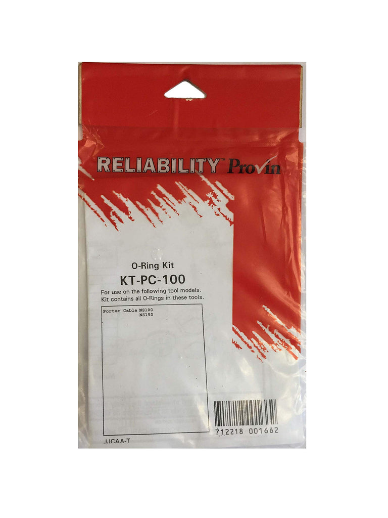 Reliability Provin KT-PC-100 Aftermarket Replacement Part for the Porter Cable NS100 Porter Cable NS150 Porter Cable KT-PC-100 O-Ring Kit