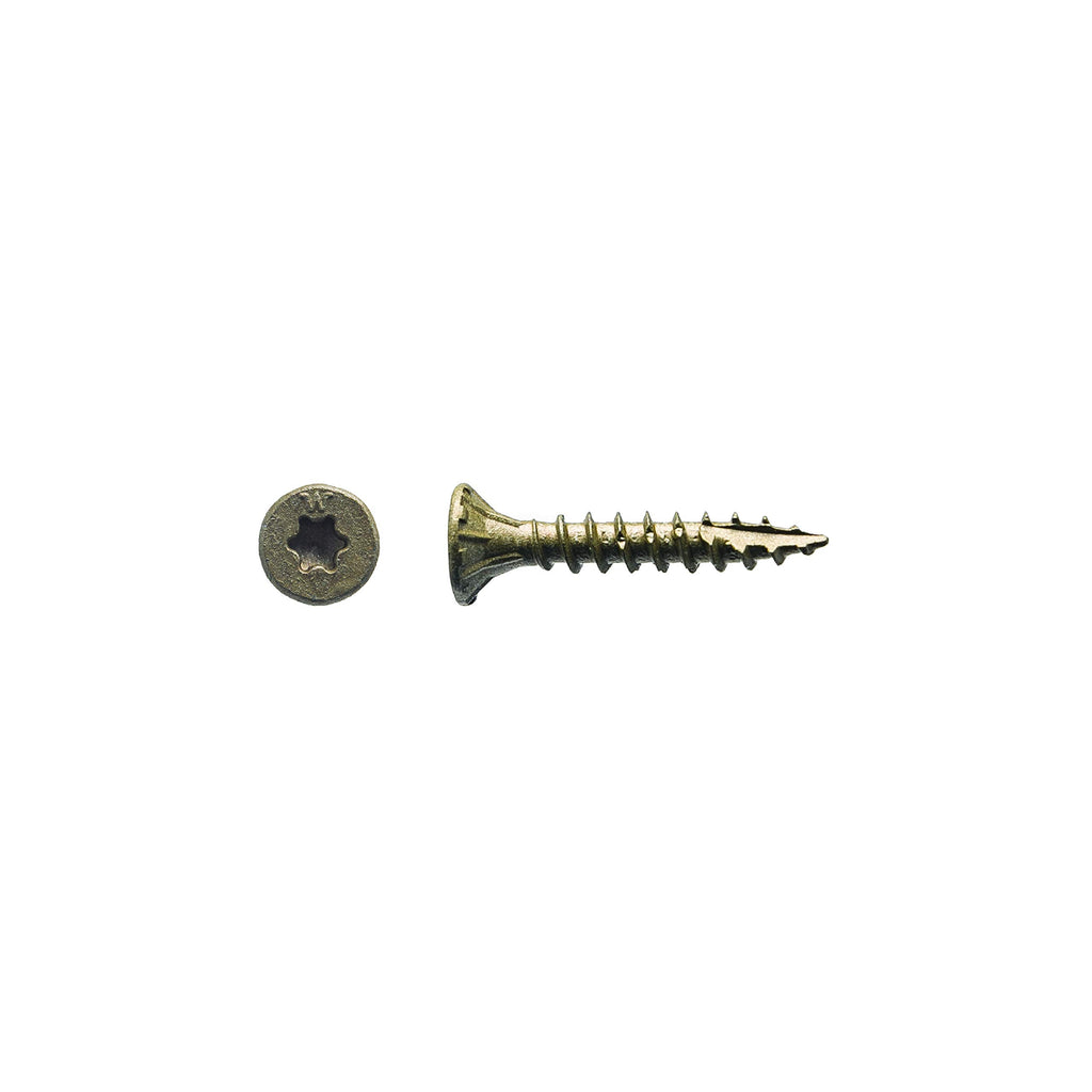 Big Timber BTX81#8 by 1-inch T-20-drive bit Bronze Star Flat Head Screws-Exterior,(10000 per Box)