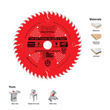 Freud LU79R006M20 Perma-Shield Coated Thin Kerf Plywood and Melamine Saw Blade for Festool Saws, 20mm Arbor 160mm by 48-Teeth Hi-ATB